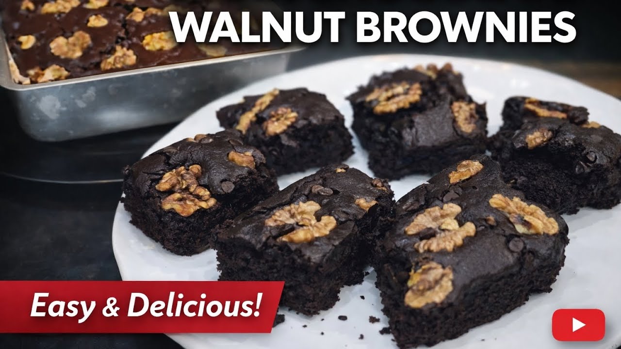 How to make Chocolate Brownies  | Super Gooey & fudgy Easy Homemade Brownies Recipe