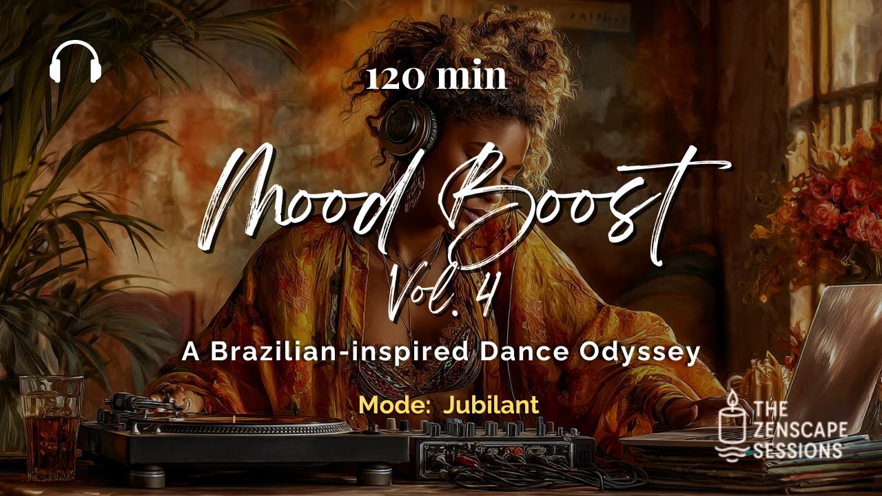 🎶✨ 2 Hour Upbeat, Brazilian-Themed Dance Party Mix | Mood Boost: Vol. 4 💃🏽🔥