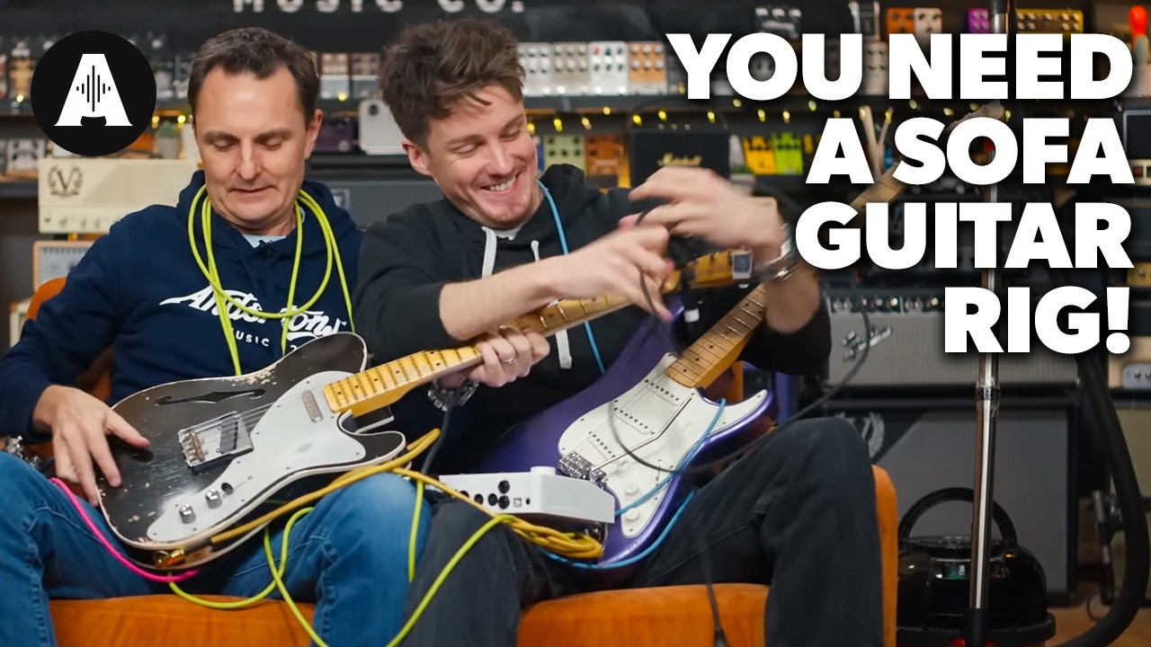 Guitar Sofa Rigs? - What You Need to Play Guitar in Comfort!