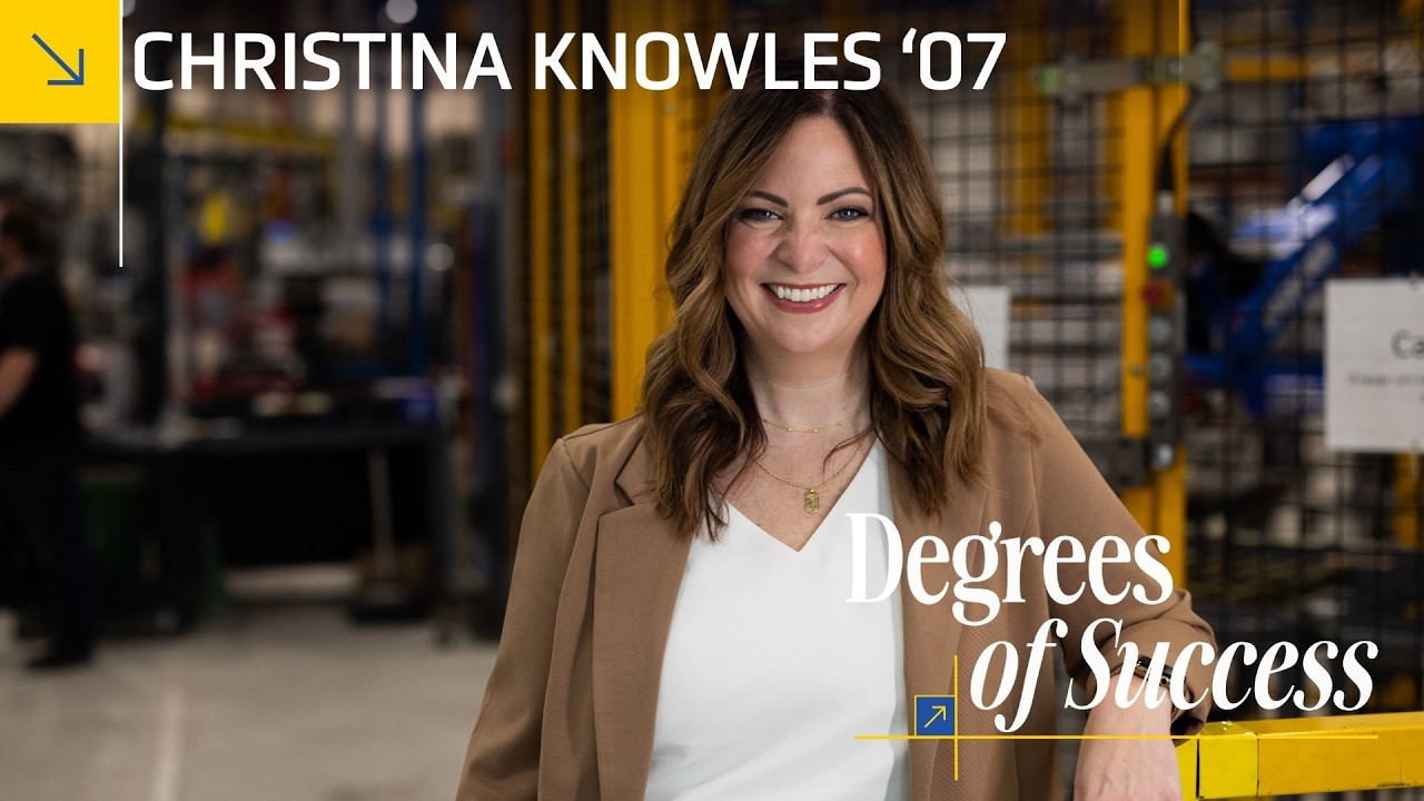 Degrees of Success: Christina Knowles '07 Industrial Engineering