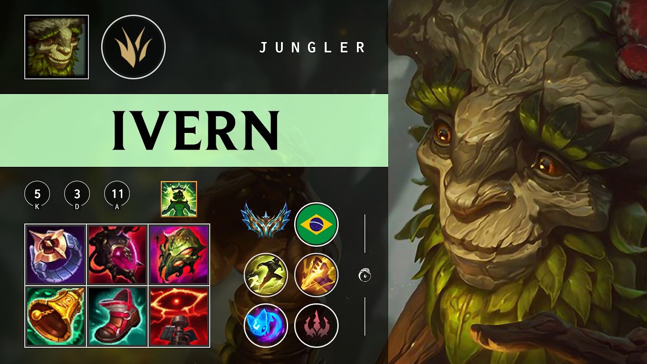 Ivern Jungle vs Viego - BR Challenger Patch 26.05