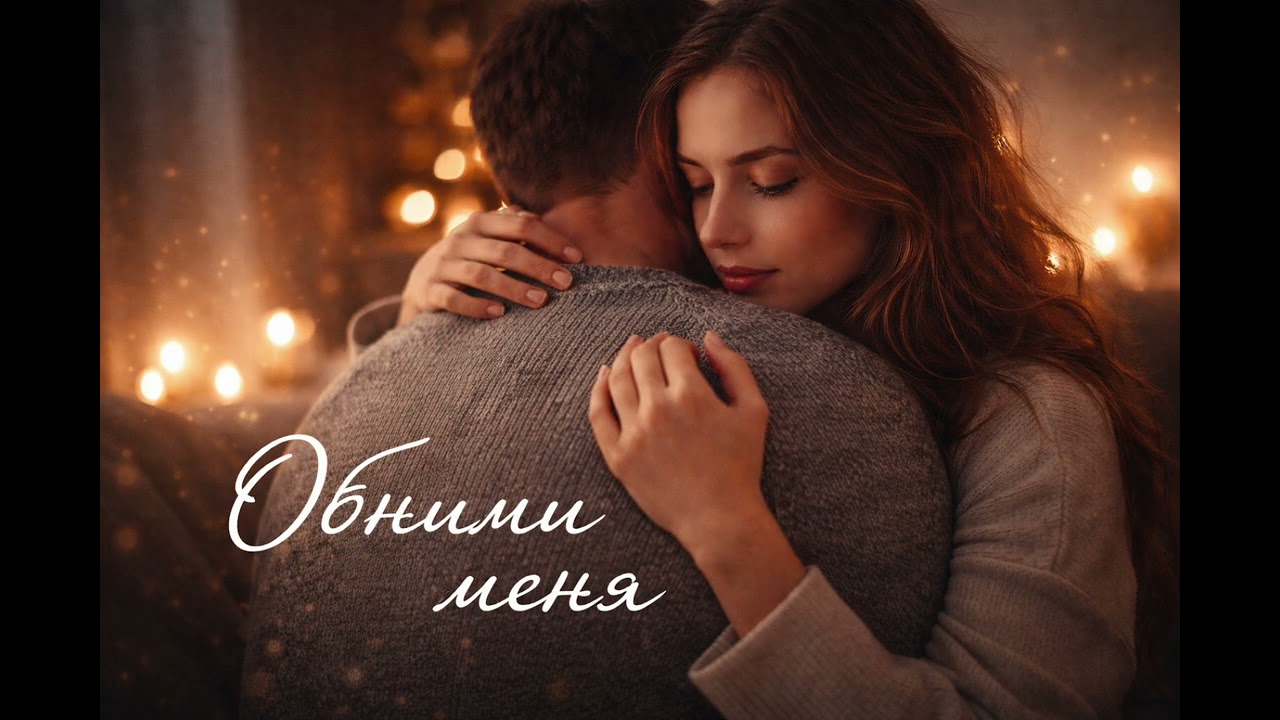 💞Обними меня — это женская, душевная песня о моменте,когда слова больше не нужны.