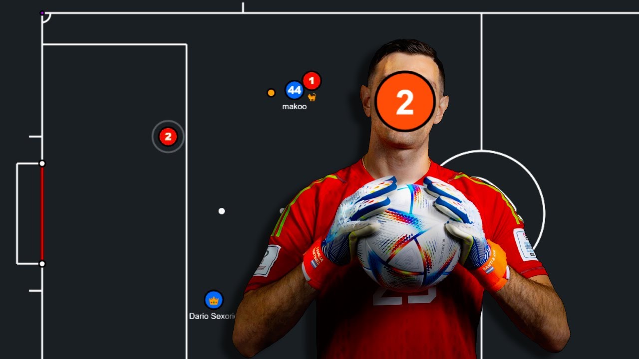 siendo arquero en haxball