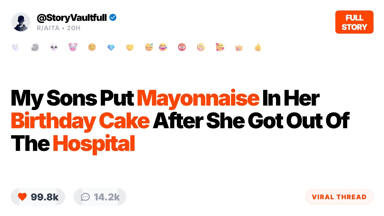 I Refused To Punish My Sons For Ruining Their Step Sisters Birthday