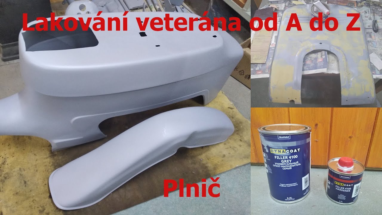 Lakování veterána od A do Z - Plnič