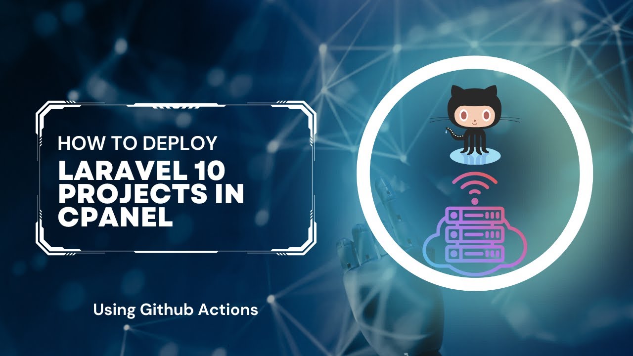 Deploy Laravel 10 Project To Shared Hosting - cPanel using Github Actions | Tech With Tea