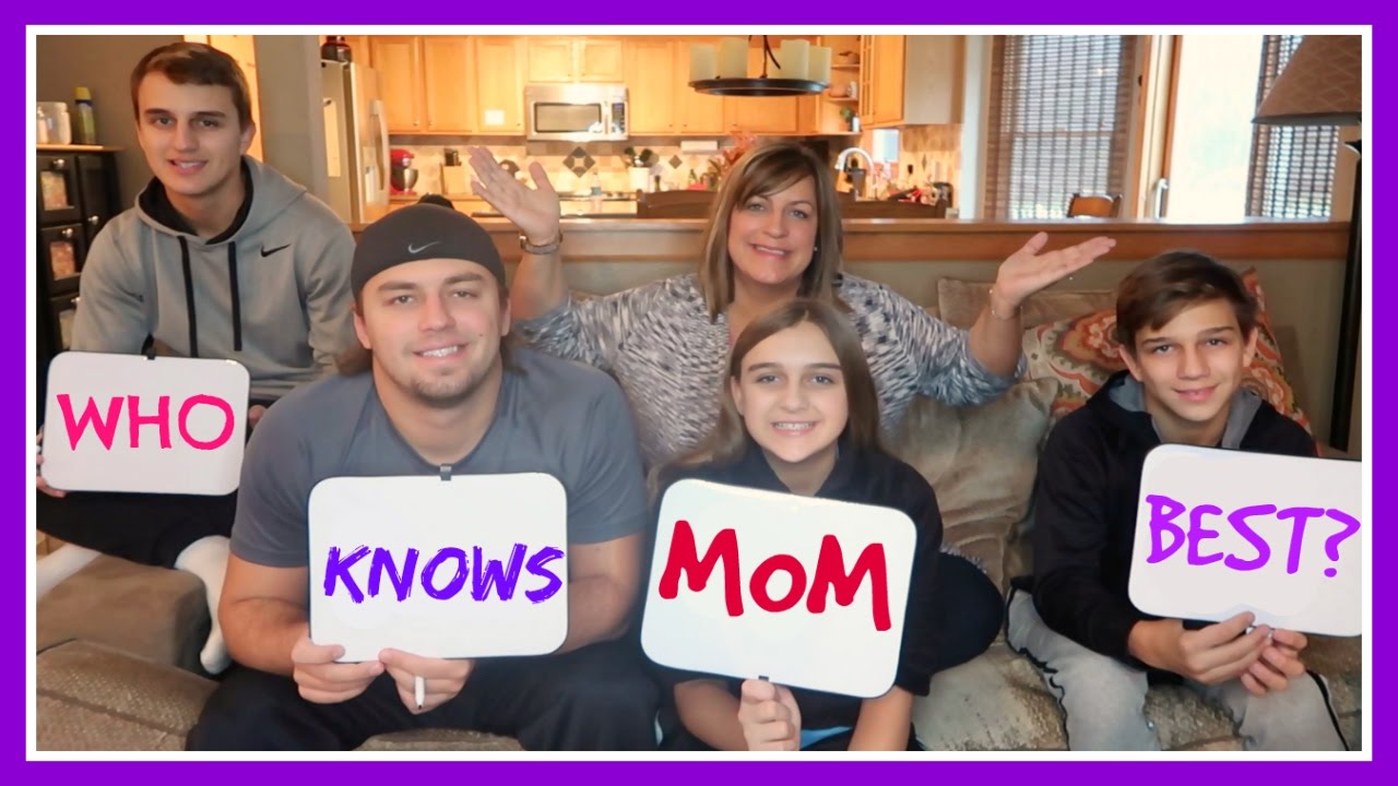 WHO KNOWS MOM BEST?