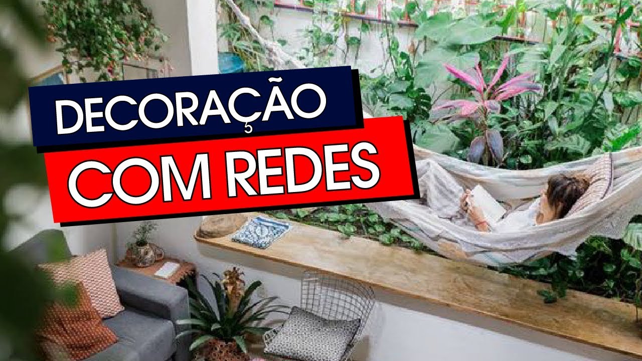 40 DICAS DE COMO DECORAR USANDO REDES