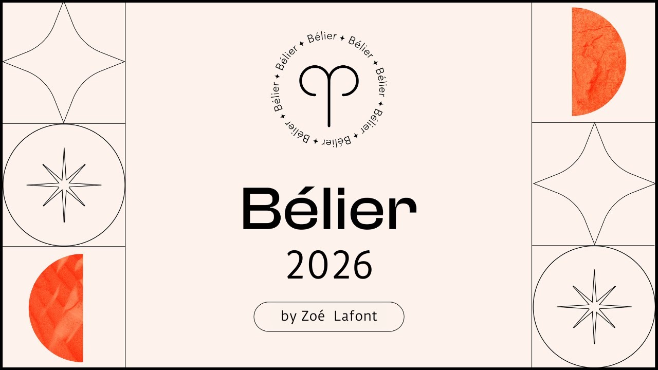 Horoscope Bélier ♈️ 2026 by Zoé Lafont, astrologue