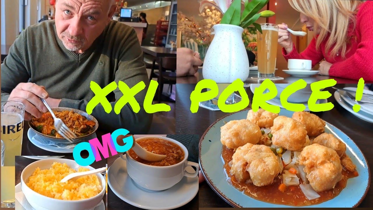 XXL PORCE !!  OBĚD V ASIJSKÉ RESTAURACI 