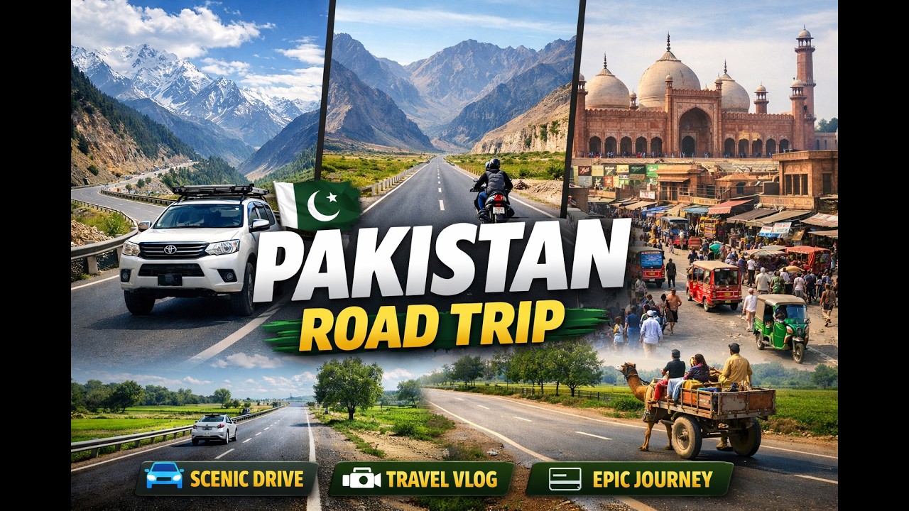 Exploring the Beautiful Roads of Pakistan | Long Road Trip Adventure 🇵🇰 - 8