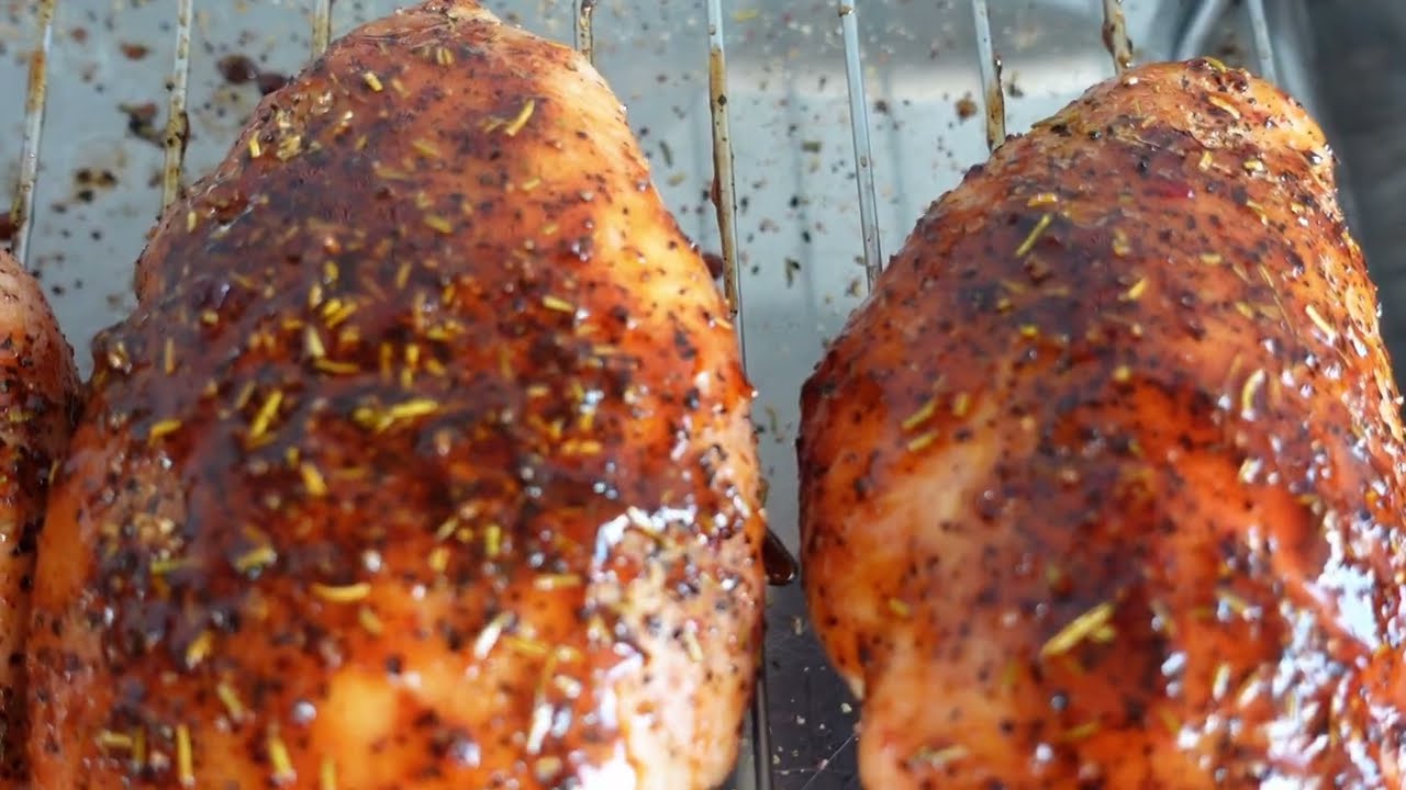 Petto di pollo affumicato al barbecue - Corso di barbecue americano - Lezione 4