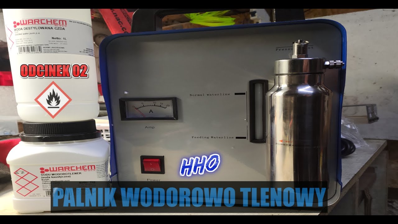 Palnik HHO (wodorowo-tlenowy)