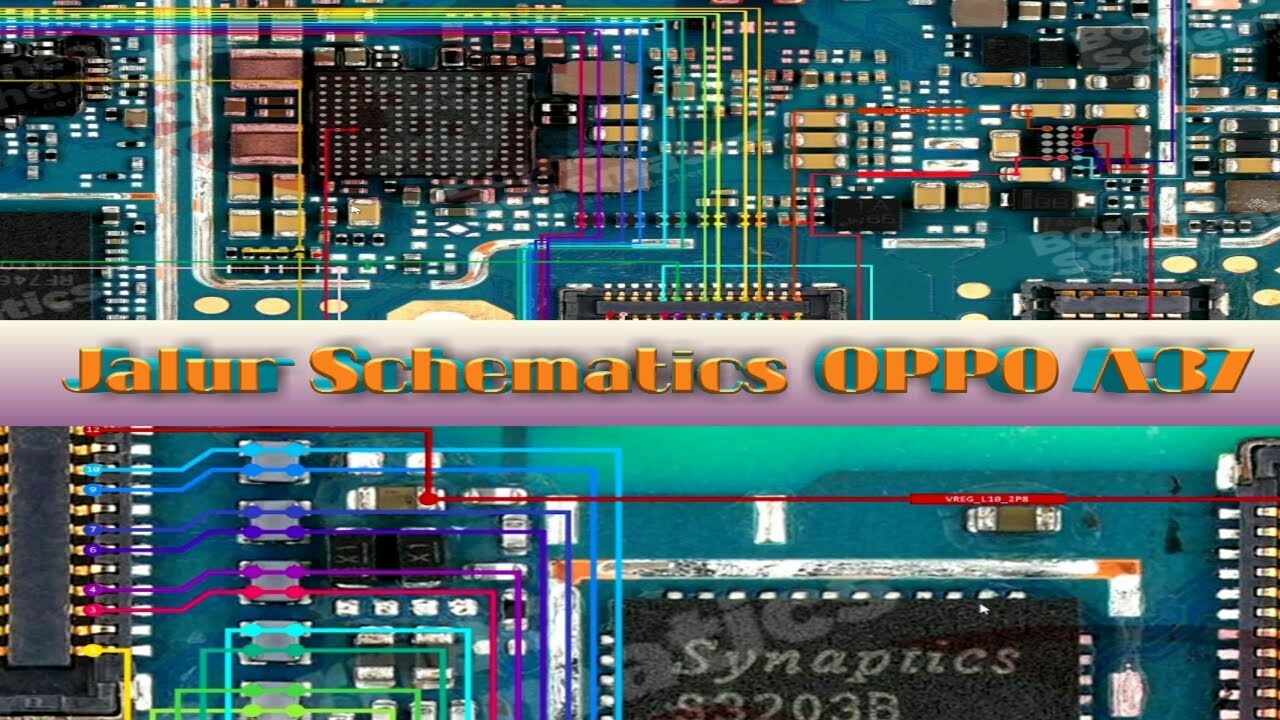 Jalur Schematics OPPO A37 Qualcomm