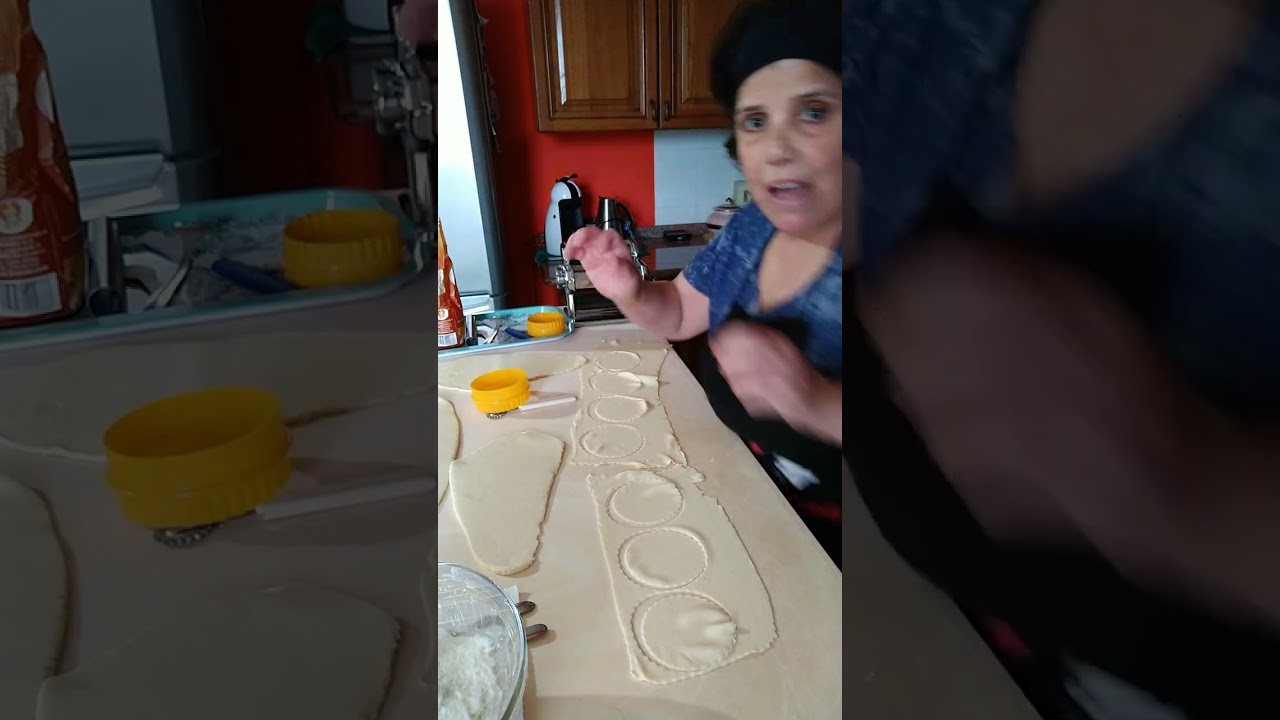 Ricetta Sarda 3°parte preparazione de is culurgionedus durcis de arrescottu
