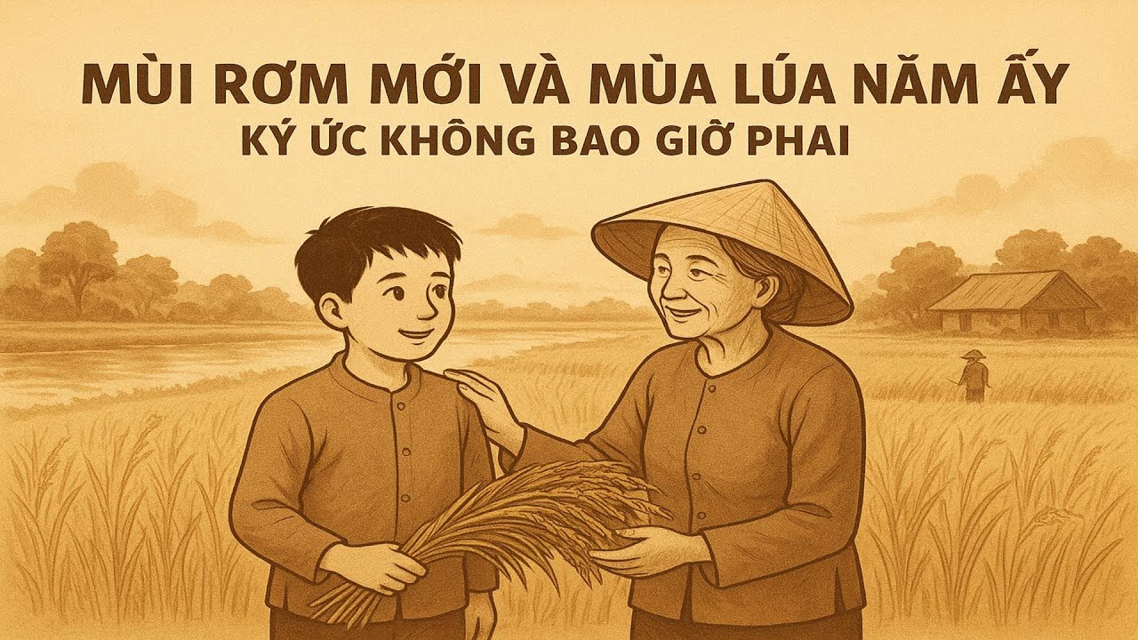 Mùi Rơm Mới Và Mùa Lúa Năm Ấy – Ký Ức Không Bao Giờ Phai