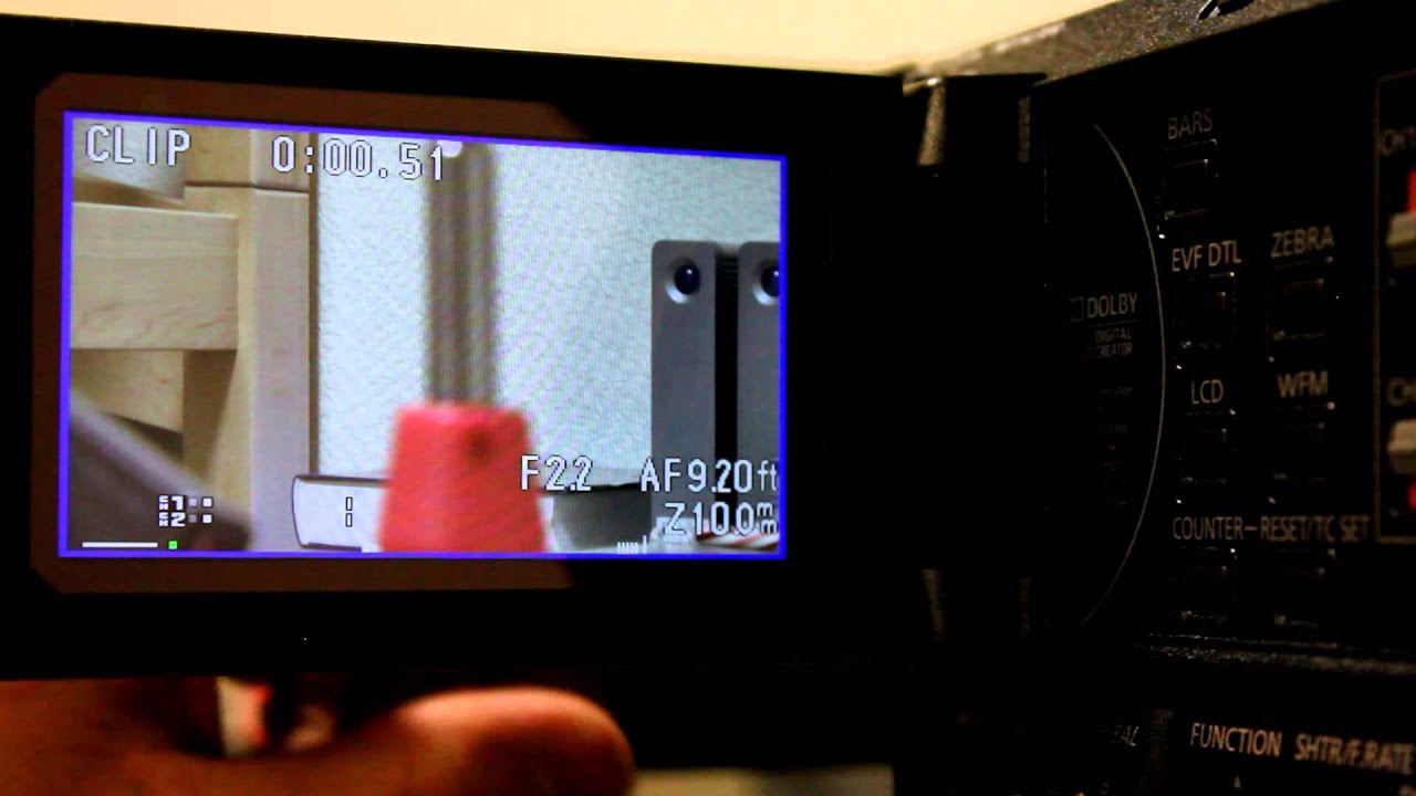 How To Focus & Its Settings Panasonic AG-AC160A