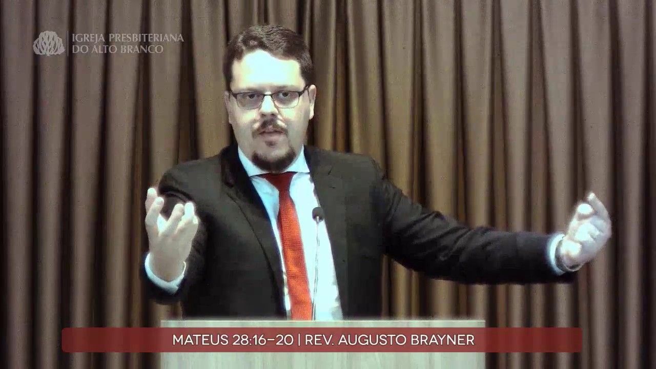 Jesus aparece aos discípulos | A grande comissão | Mateus 28:16-20 | Rev. Augusto Brayner