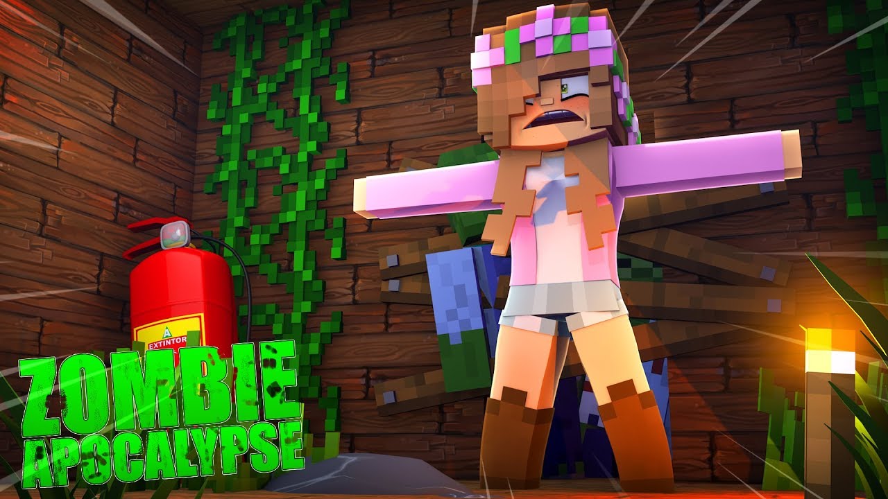 WILL LITTLE KELLY SURVIVE? Minecraft Zombie Apocalypse
