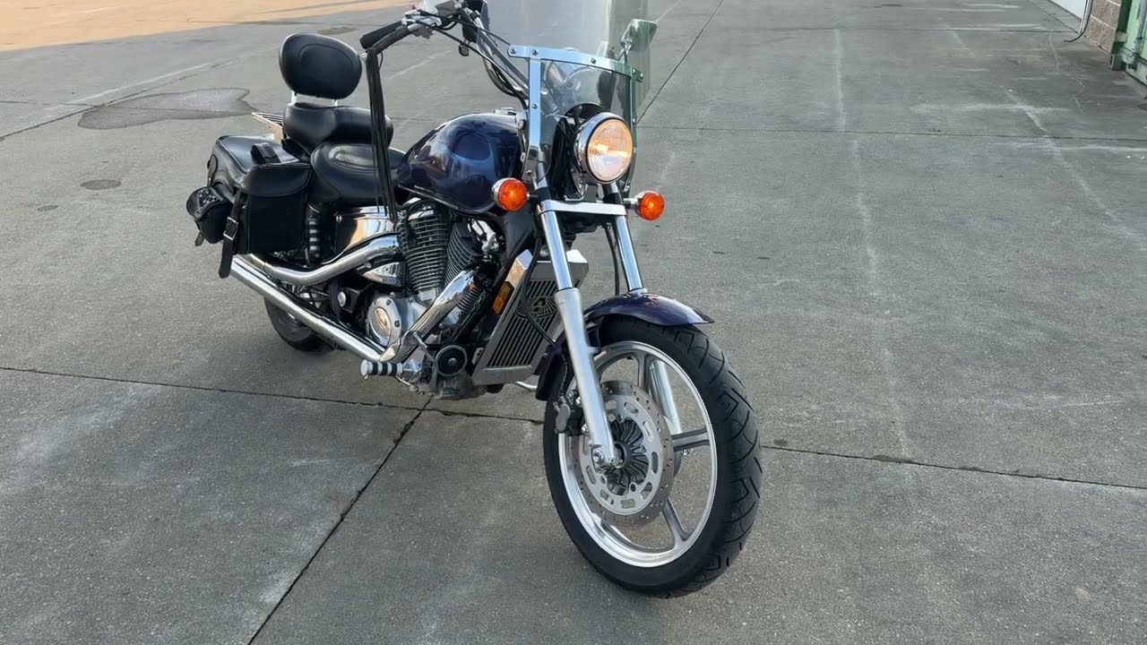 2002 VT1100 SHADOW SPIRIT ON SALE WWW.RACERSEDGE411.COM