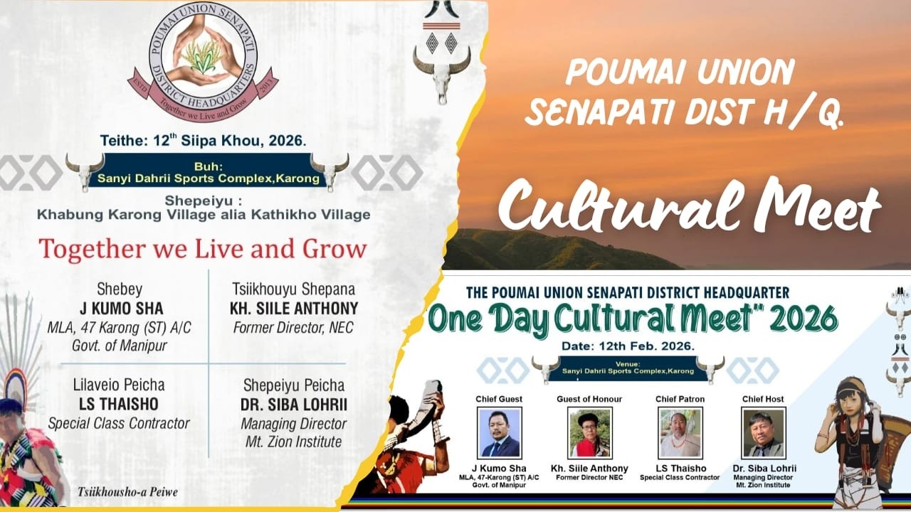 Cultural Meet | Poumai Naga Union Senapati Dist. HQ | Live