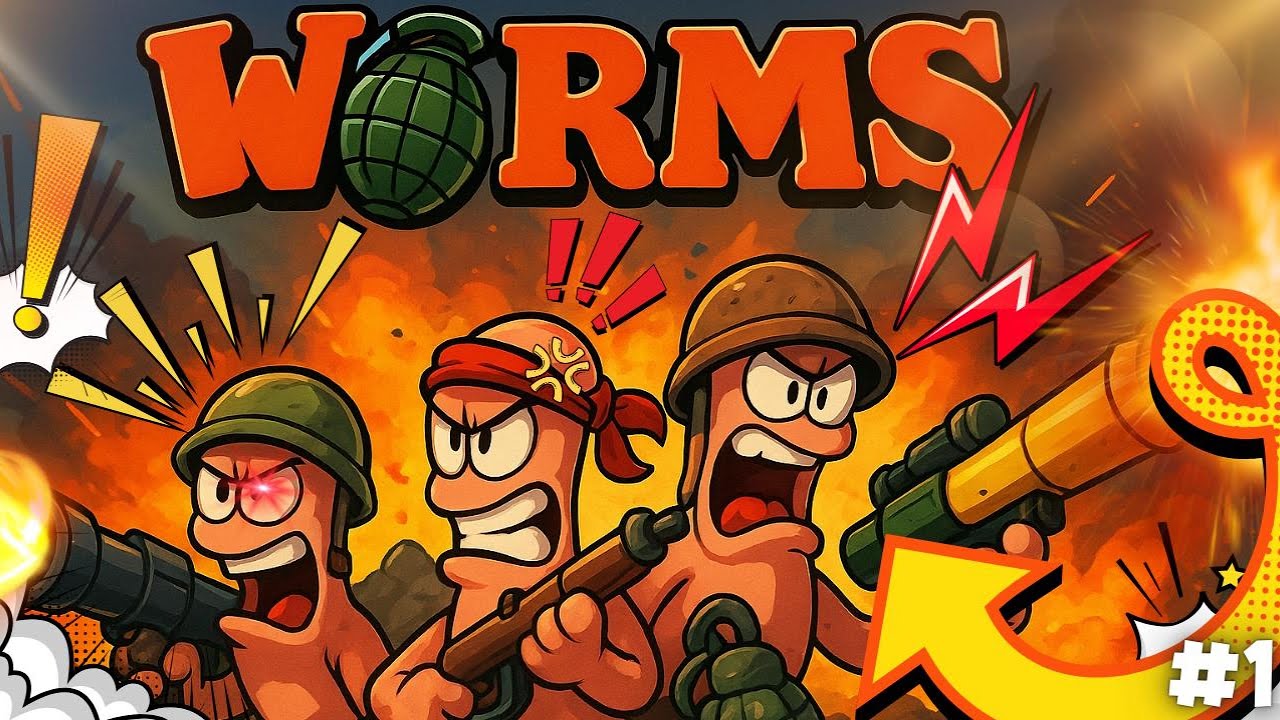 4 Spieler, 100 Fehler! - Unser erstes Worms W.M.D Battle zu viert #1