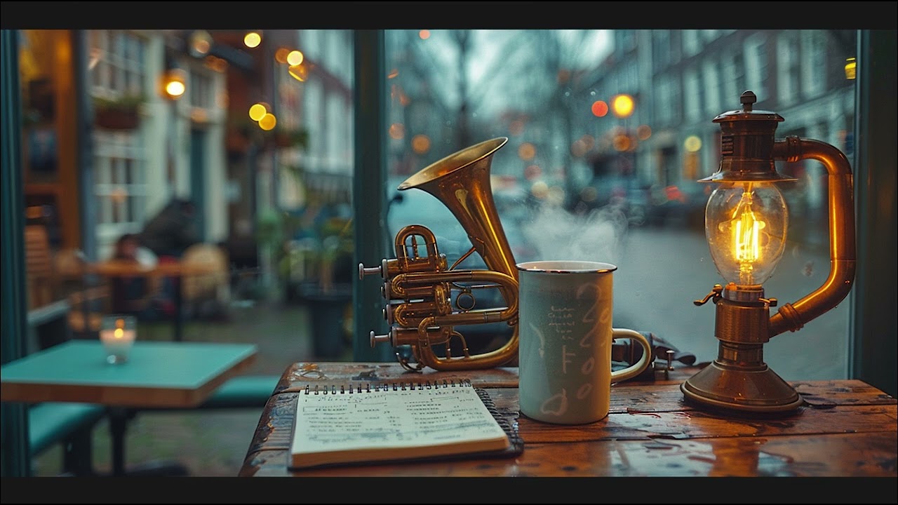 Calm Jazz Café Ambience for Studying & Productivity – Piano Trio (2 Hours)