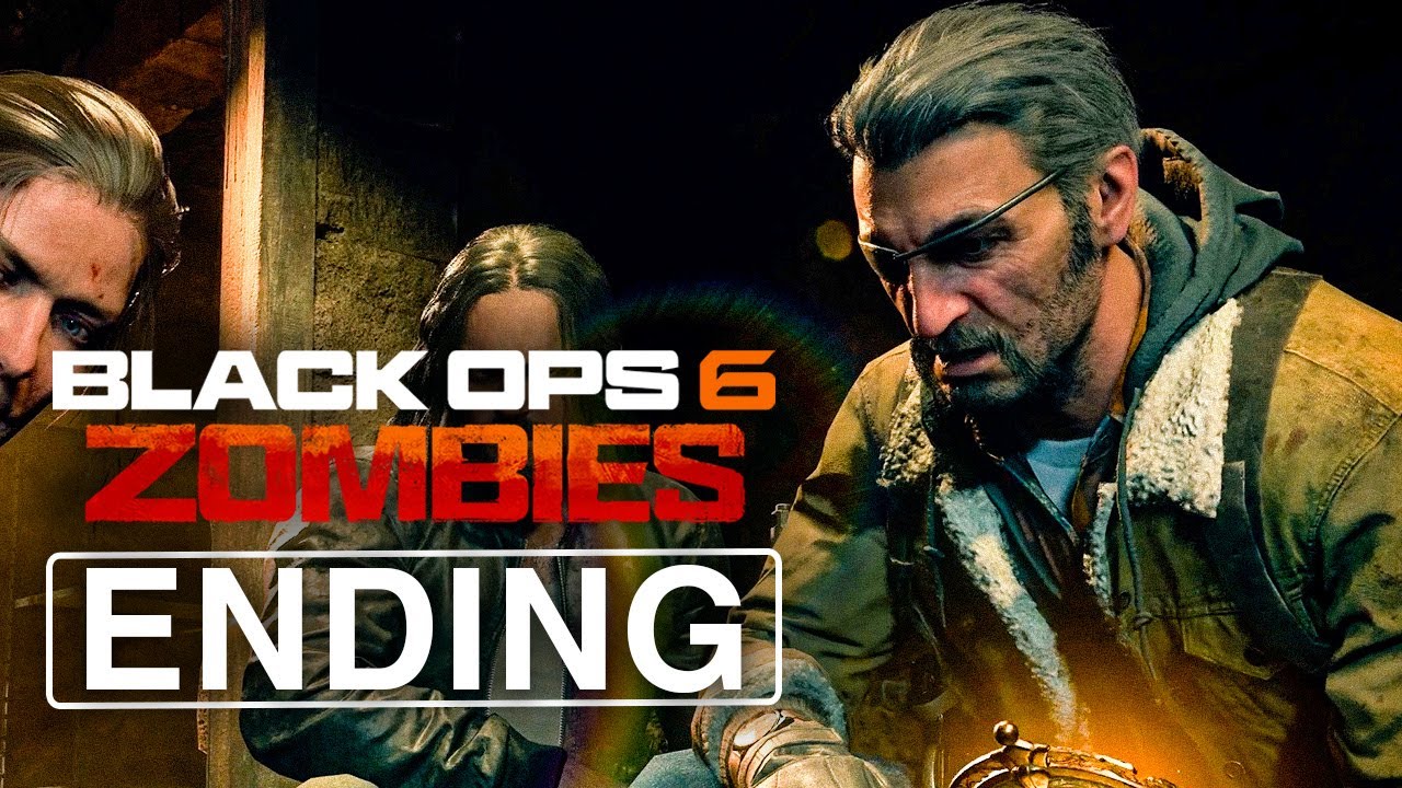 Пасхальная сцена из финальной сцены &laquo;Цитадель мертвых&raquo; (концовка Black Ops 6 Zombies)