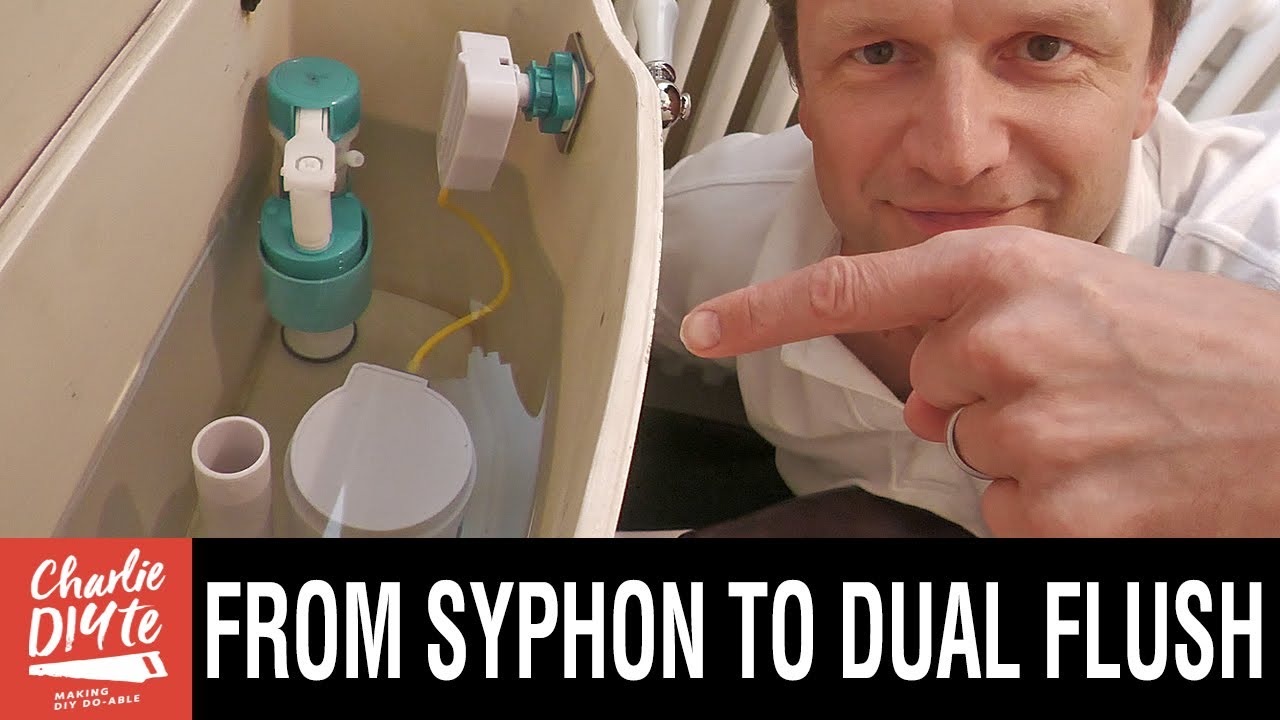 How to Replace Toilet Ball Valve & Syphon with DUAL FLUSH & FILL VALVE