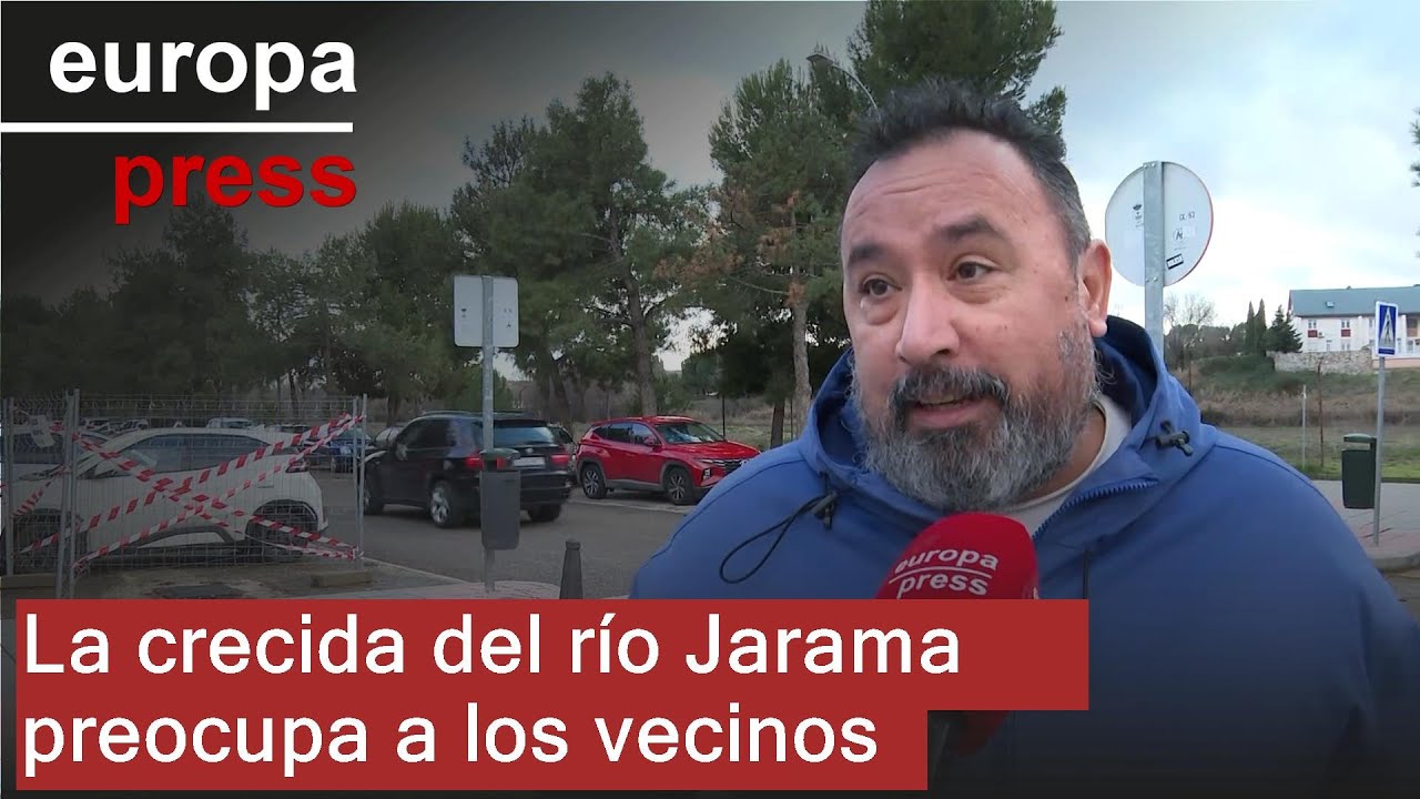 La crecida del río Jarama preocupa a los vecinos de San Fernando de Henares