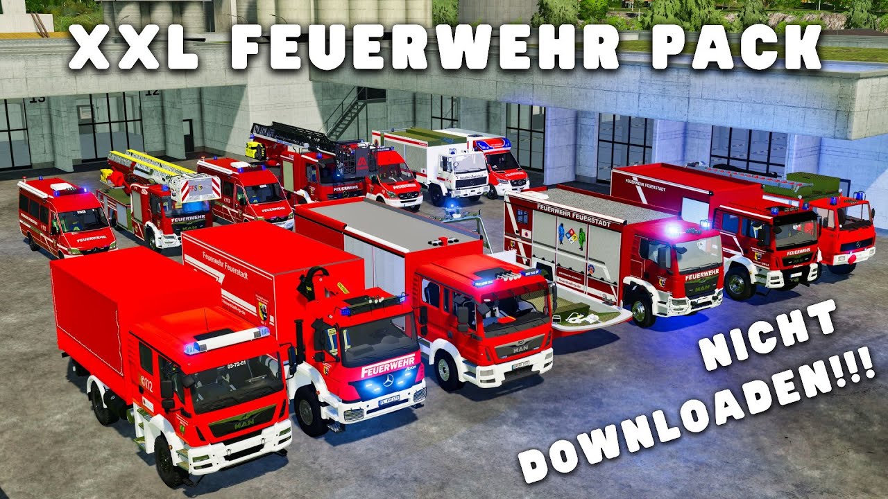 Dieses ILLEGALE XXL Feuerwehr Pack solltest Du nicht downloaden! Wir müssen reden! 😐