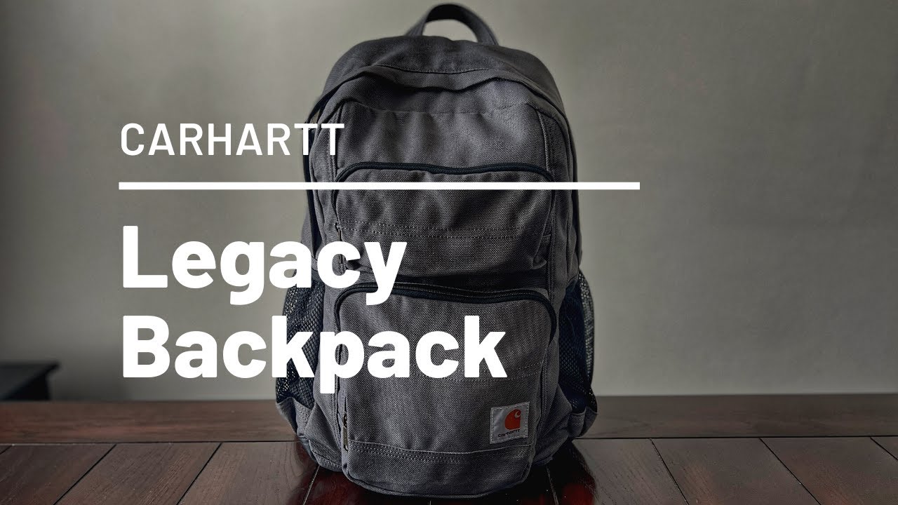 Обзор рюкзака Carhartt Legacy Standard — бюджетная сумка для работы и учебы на каждый день