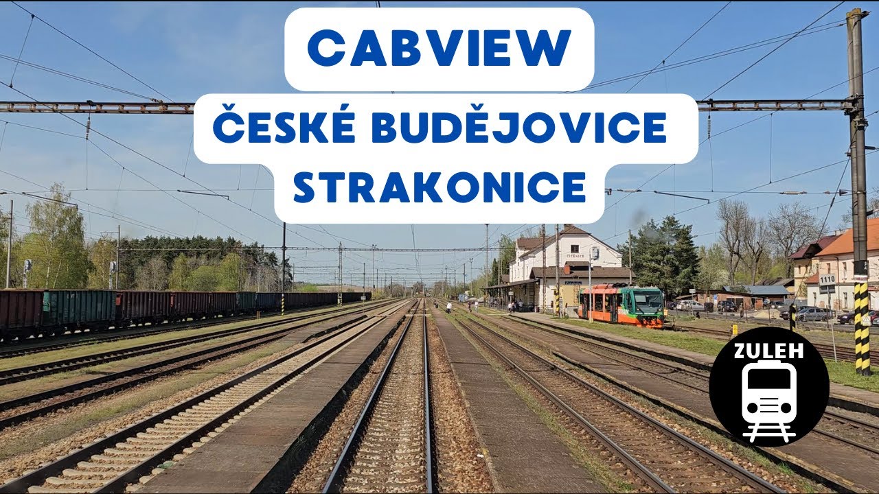 4K Cabview: České Budějovice - Strakonice