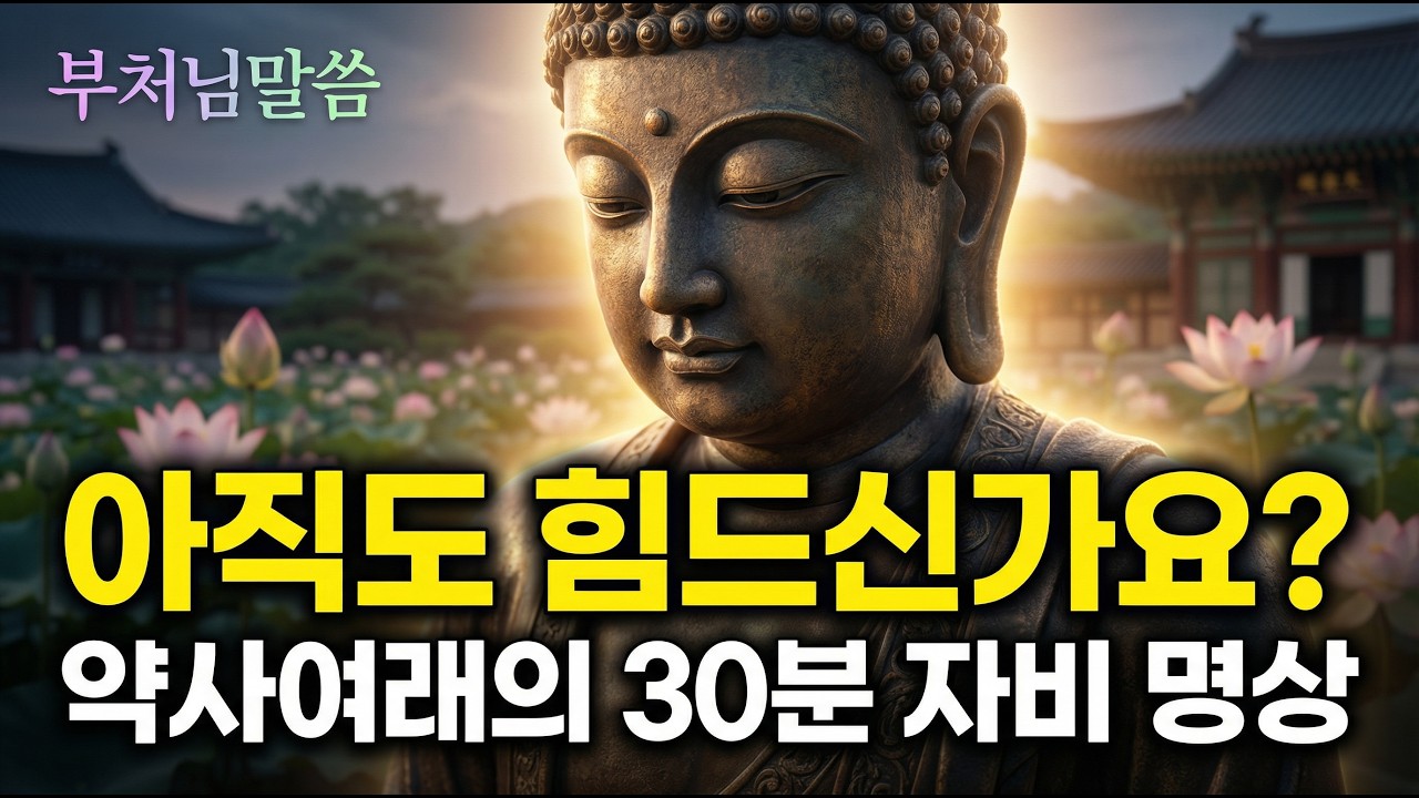 [부처님말씀] 약사여래의 치유 명상: 지친 당신을 위한 30분의 기적 / 치유명상 / 약사여래 / 오디오북