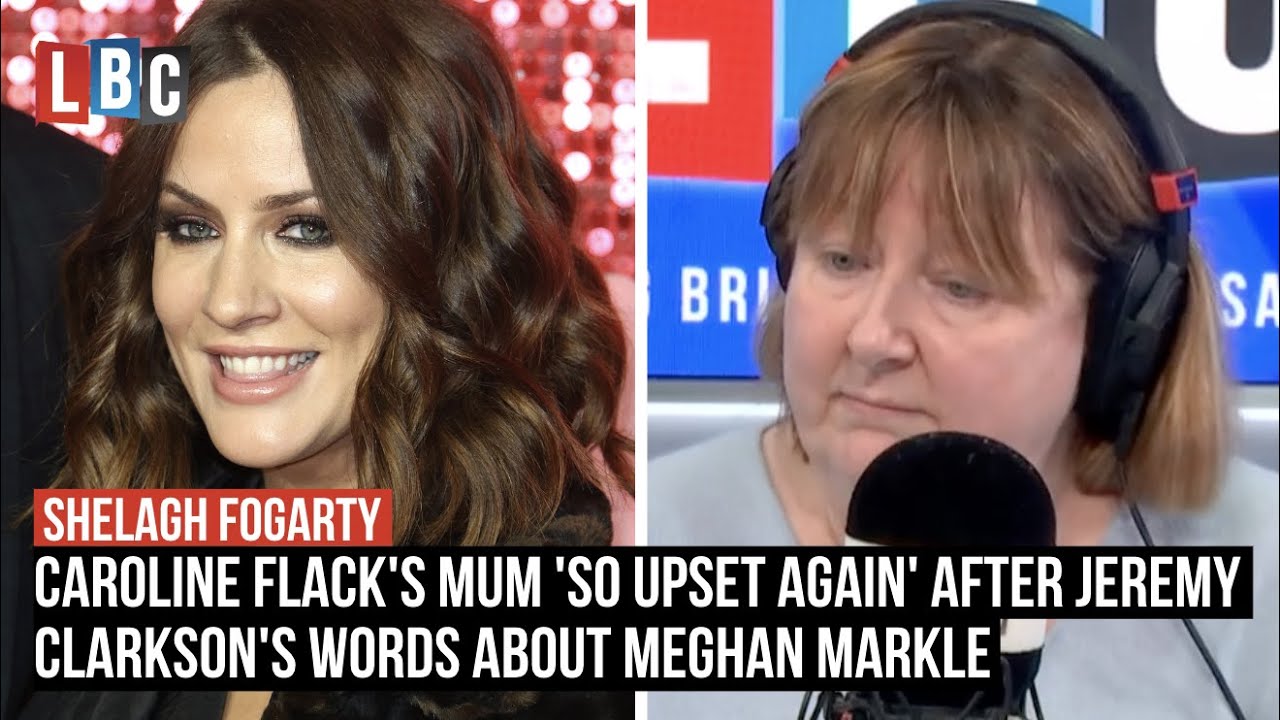 Caroline Flack's mum 'so upset again' after Jeremy Clarkson's words about Meghan Markle