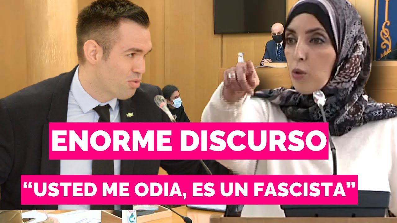 El DISCURSO de la concejal FATIMA HAMED HOSSAIN que ARRASA a VOX &iexcl;FASCISTA!
