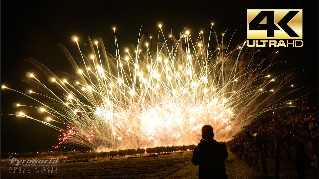 ⁽⁴ᴷ⁾ Adelfia, (IT) 2018 Luigi Di Matteo - Spectacular Big Italian Fireworks! Vuurwerk - Feuerwerk