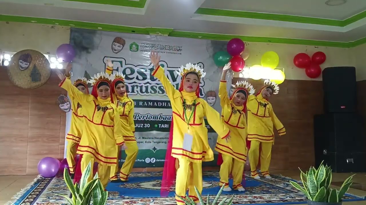 Tari islami nahdara 7 dara cantik