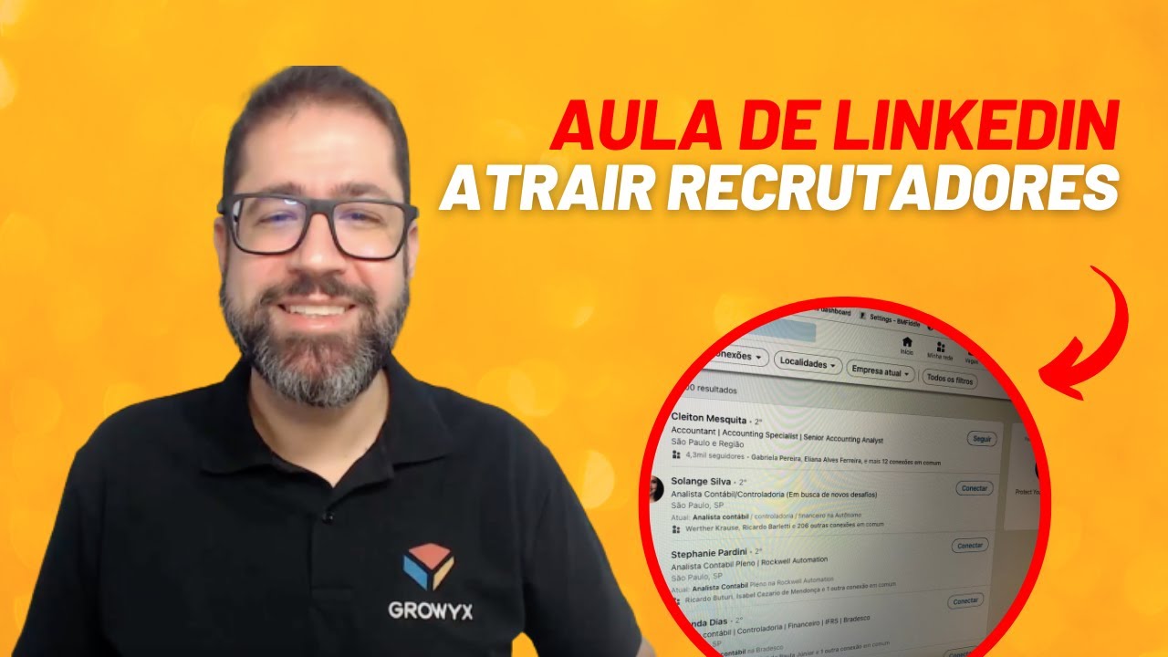 [AULA] Como Criar um Título no LinkedIn para Atrair os Recrutadores - Live #031