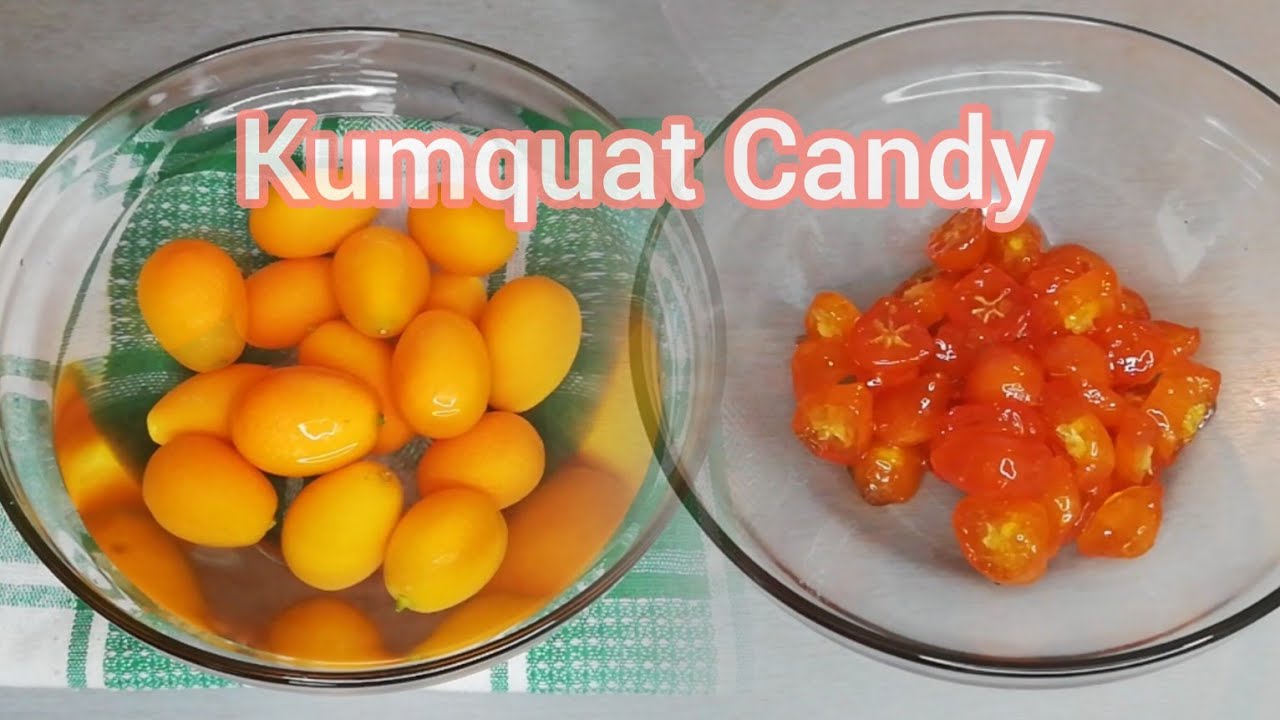 How to make Kumquat Candy #kumquatcandy #easyrecipe #kumquat