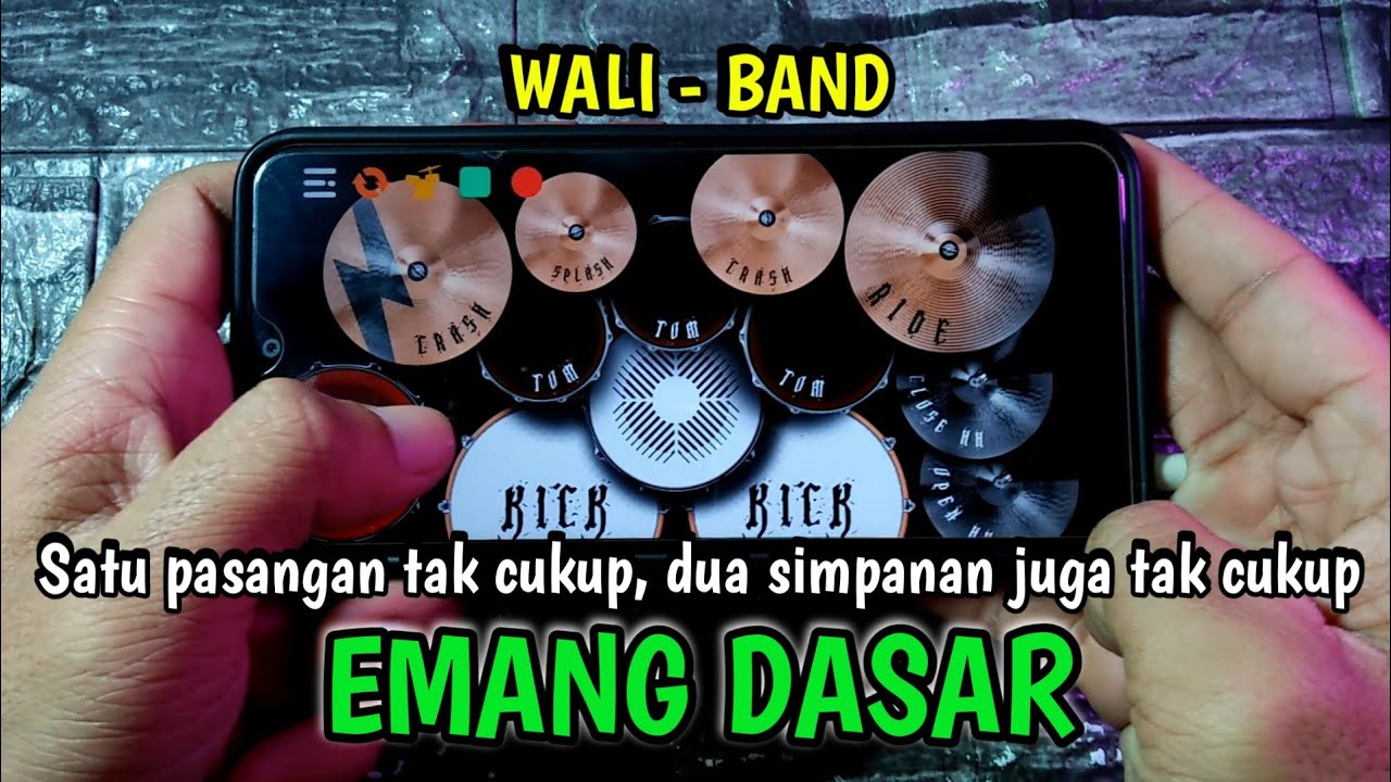 EMANG DASAR ~ WALI BAND | REAL DRUM COVER |