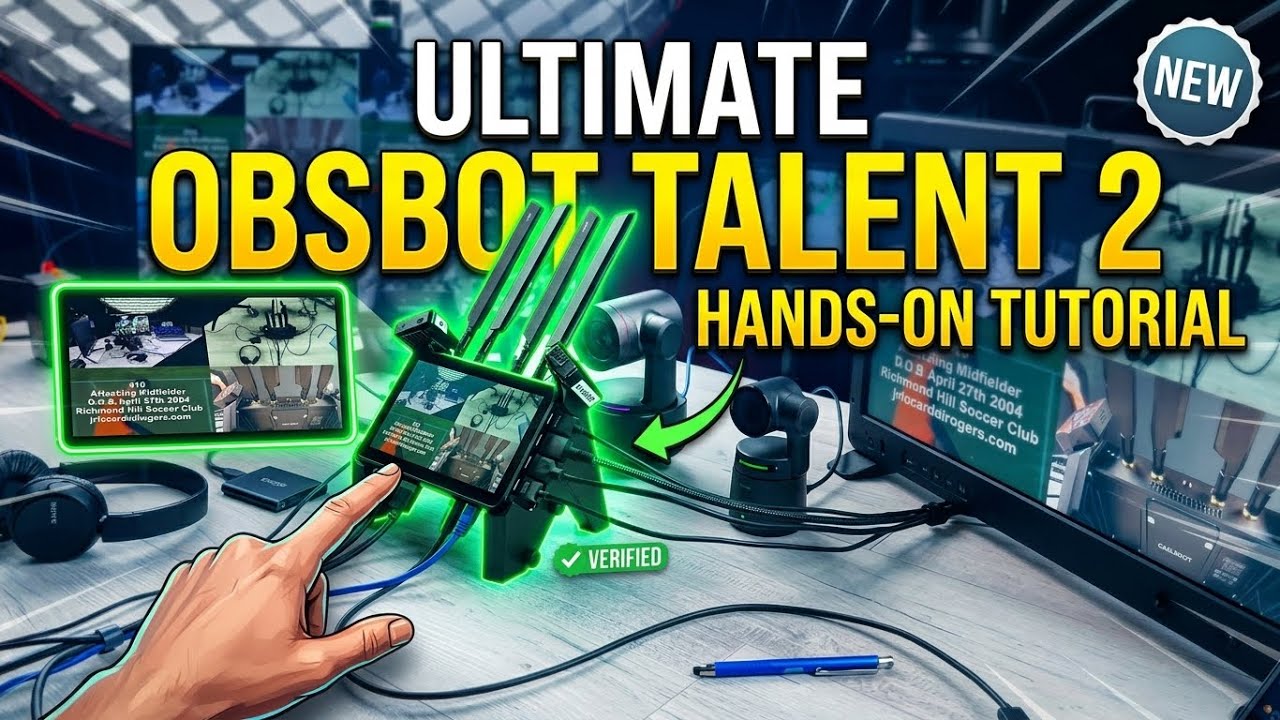 OBSBOT Talent 2 COMPLETE Setup & Tutorial &ndash; Everything You Need to Know!