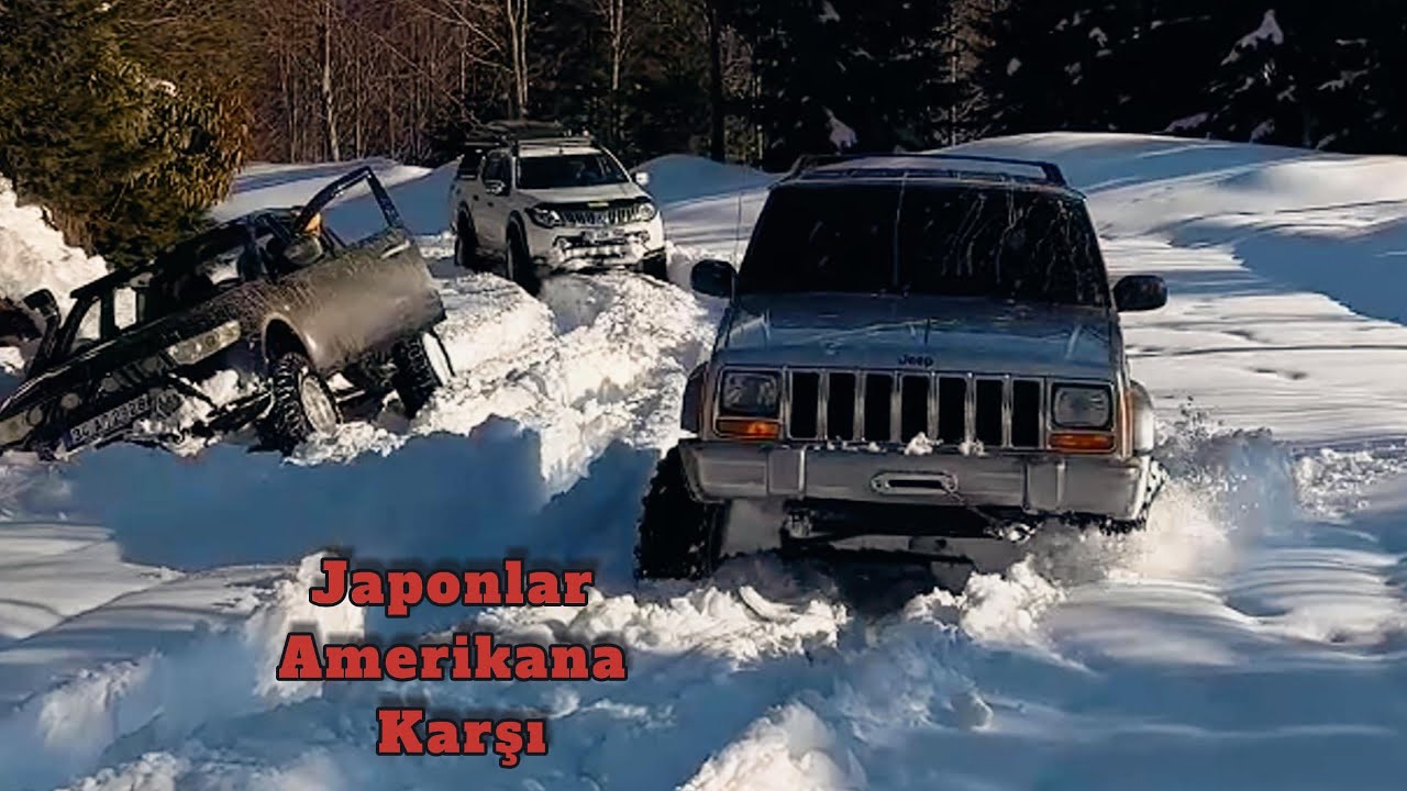 🔥 OFF ROAD 🔥 🏆JEEP Cherokee 🆚 NİSSAN NAVARA 🆚 Mitsubishi L200  @TURKIYE