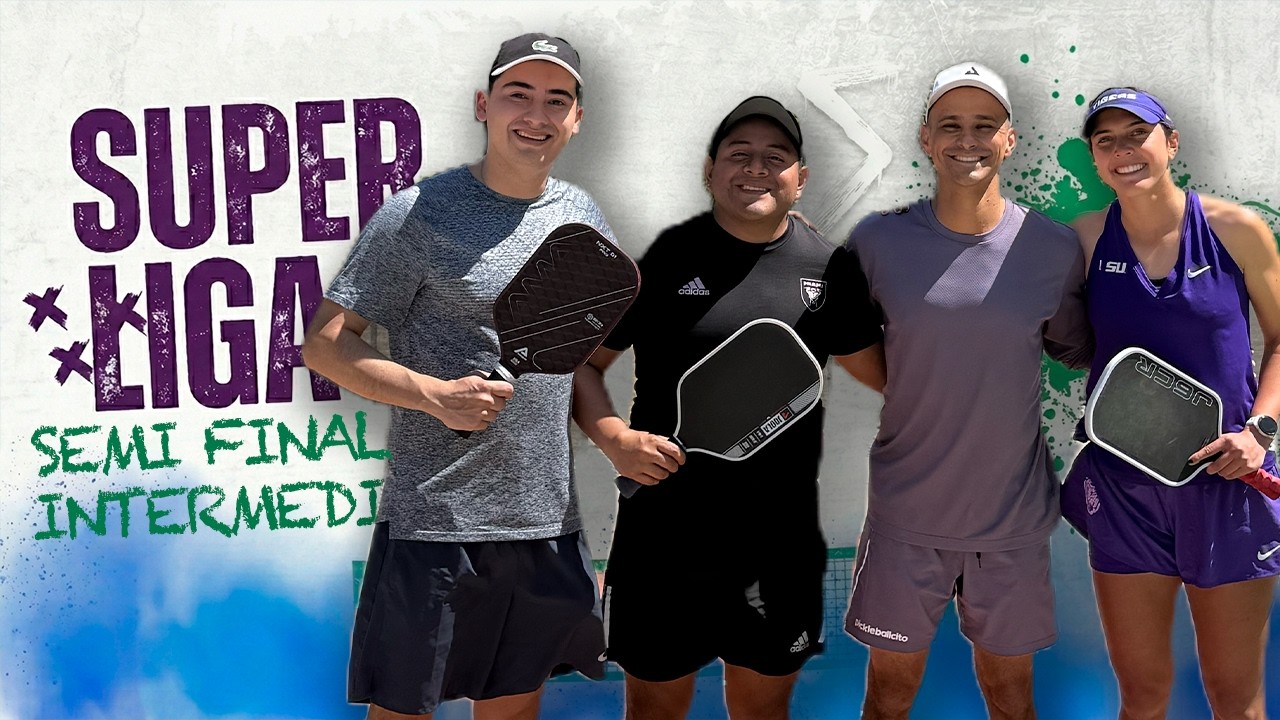 SEMIFINAL - Gaby Rivera/Juan Diego Luna vs. Samuel Panjoj/Javier Santizo - Super Liga Intermedios