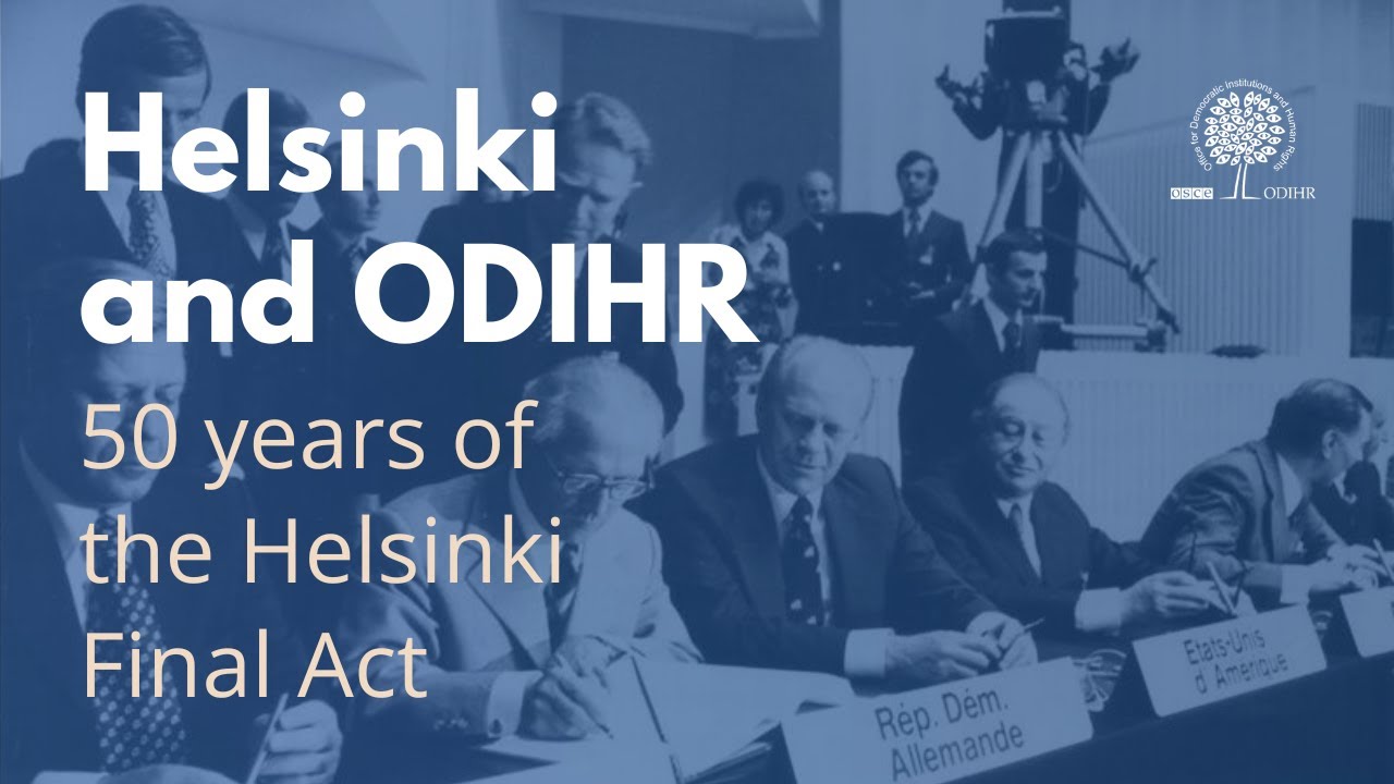 50 years of the Helsinki Final Act