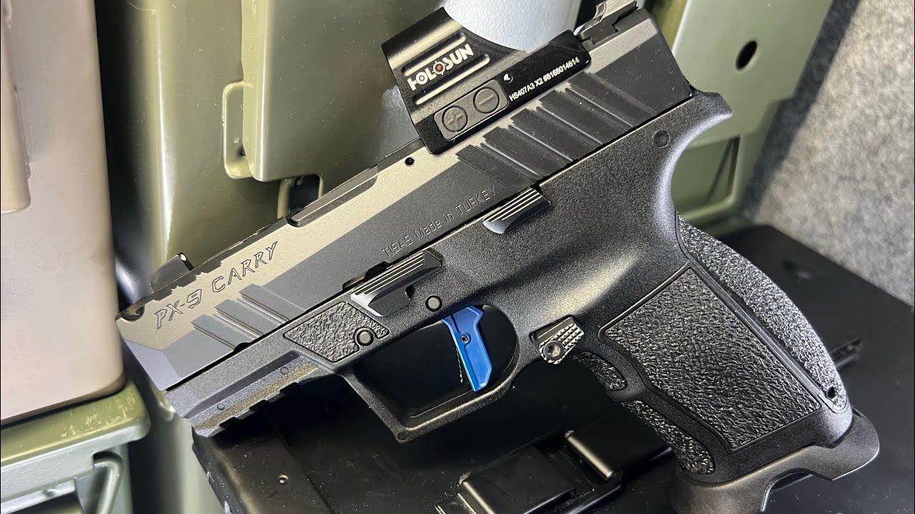 Пистолет-пулемет Tisas PX9 Carry Raptor: Первые впечатления! 🤷&zwj;♂️