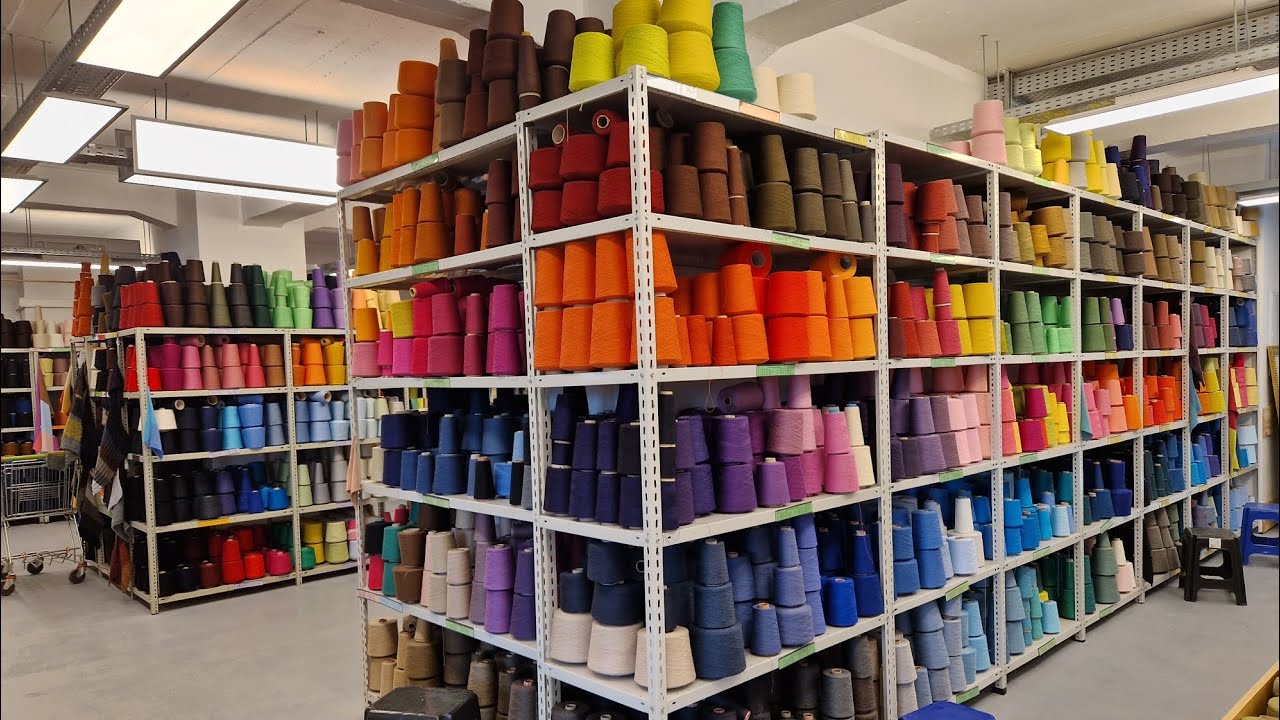 Фабрика Шерсти в Гамбурге, Германия 🇩🇪 | Hamburger Wollfabrik | Покупка бобинной пряжи💗🧶