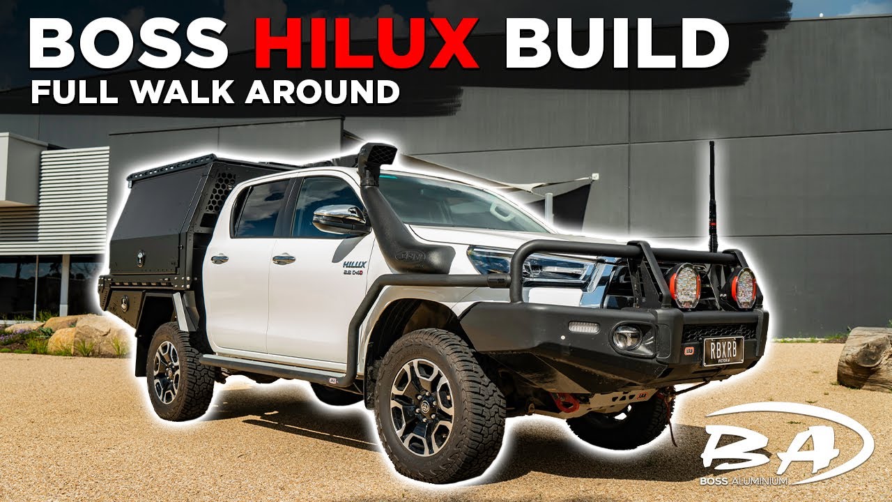 Обзор сборки BOSS HILUX | Boss Aluminium