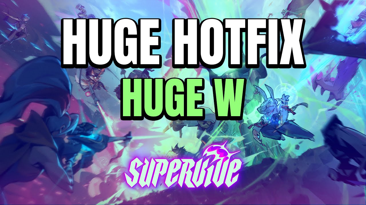 HUGE HOTFIX for SUPERVIVE (Devs are listening!) | SUPERVIVE News & Updates on The Spike