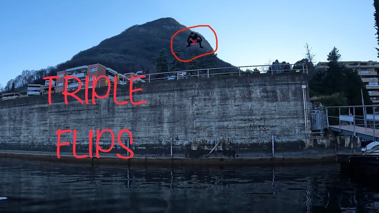 TRAMPDIVING TRAINING IN LUGANO/TRIPLES